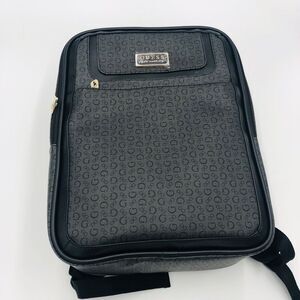 Brand New Authentic Guess Los Angeles Laptop Backpack Black 3 Zipper Compartment